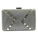 Sac de soirée clouté de strass