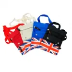 Sac bandoulière avec motif du drapeau anglais