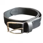 Ceinture gravée de motifs en cuir
