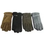 Gants ajustable par bouton-pression pour homme