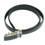 Ceinture tendance avec boucle en métal