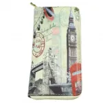 Portefeuille en vogue avec motif de monument