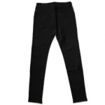 Pantalon orné de strass avec poches zippées