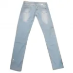 Pantalon jeans délavé