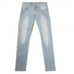 Pantalon jeans délavé