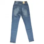 Joli jeans slim délavé avec braguette boutonnée