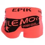 Boxer Epik homme avec écriture amusante à l’arrière