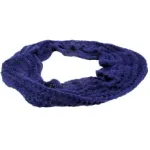 Écharpe tube en grosse maille ornée de sequins