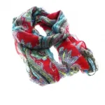Echarpe avec motif fantaisie