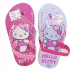 Tongs fille Hello Kitty avec brides élastiquées