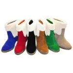 Bottines fourrées femme