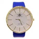 Montre-bracelet ronde pour femme équipée d’un mouvement quartz