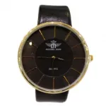 Montre-bracelet ronde pour femme équipée d’un mouvement quartz