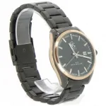 Montre étanche en métal pour hmme avec affichage de la date