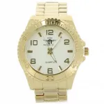 Jolie montre en métal pour homme avec boîtier gradué