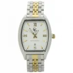 Montre rectangulaire en métal pour homme