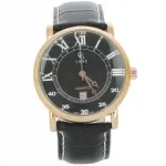 Montre-bracelet avec chiffres romains et affichage de la date