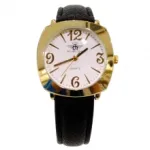 Montre-bracelet femme avec mouvement quartz et candran en acier