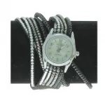 Montre-bracelet multirang clouté