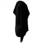 Gilet à capuche avec boutonnage