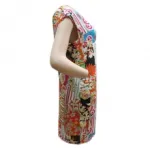 Robe charmante imprimée fantaisie