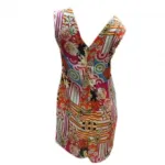 Robe charmante imprimée fantaisie