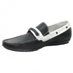 Mocassins bicolores homme