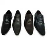 Chaussures de ville ornées de perforation