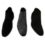 Bottines homme avec lacets et bout carré