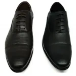 Chaussures de ville homme avec empeigne perforée