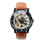 Jolie montre bracelet avec cadran transparent