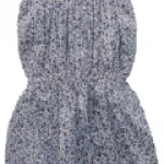 Combishort liberty orné d’une fleur