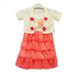Robe à pois avec boléro