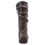 Bottes enfant avec brides cloutées 