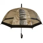 Parapluie cloche imprimé de monument