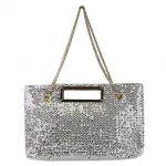 Sac de soirée agrementé de sequins