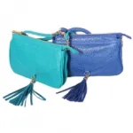 Sac à bandoulière avec pompon