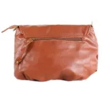 Sac à main à plis et rabat