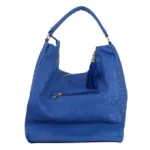 Sac cabas avec côté tressé