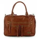 Sac à main multipoche avec bandoulière amovible