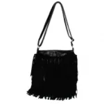 Sac à bandoulière frangé