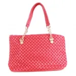 Sac à main avec motif tressé