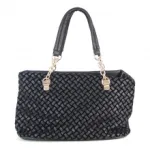 Sac à main avec motif tressé