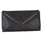 Pochette enveloppe avec bordure en métal