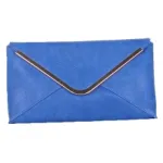 Pochette enveloppe avec bordure en métal