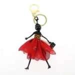 Porte-clé bijou orné de strass