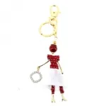 Porte-clé bijou orné de strass