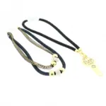 Collier fantaisie en résille