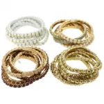 Bracelet multirang  pavé de strass femme