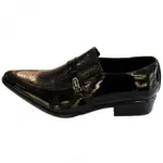 Chaussures de ville homme avec motif croco dessus